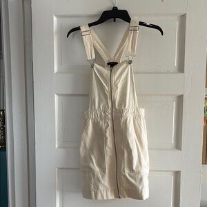 Cream Overall Skirt